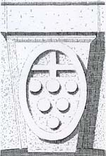 Ensigné : armoiries de frère Georges de Regnier-Guerchy