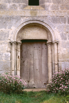 Marbotte ; porte de la chapelle
