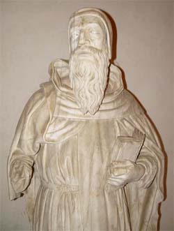 Brou : statue de Saint-Antoine (photo Tharcise Meyer)