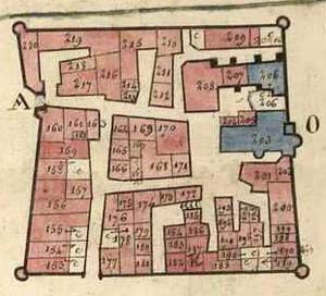Richerenches : plan cadastral de 1813