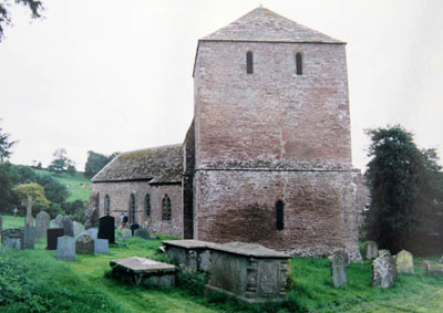 Garway : The detached tower of church - Photo by John Yarnold