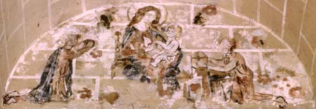 Coulommiers : Vierge à l'Enfant (XVe siècle)