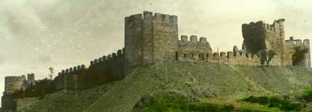 Ponferrada : château des Templiers (Espagne)