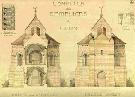 Laon : vues de la chapelle